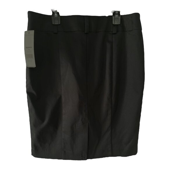 Dana Buchman Black Utility Pencil Skirt – Size 10 (NWT) - Picture 3 of 5
